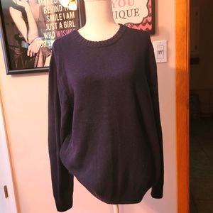 FINAL CLEARANCE. midnight navy Croft & Barrow sweater